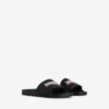 Men’s pool slide sandal in black
