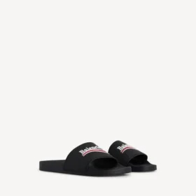Men’s pool slide sandal in black
