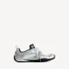 Men’s radar gradient lines sneaker in white/grey/silver/black/blue Men’s radar gradient lines sneaker in white/grey/silver/black/blue