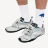 Men’s radar gradient lines sneaker in white/grey/silver/black/blue Men’s radar gradient lines sneaker in white/grey/silver/black/blue