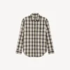 Men’s regular fit shirt in white/black Men’s regular fit shirt in white/black
