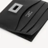 Men’s rodeo card holder in black