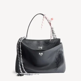 Men’s rodeo handbag large in grey