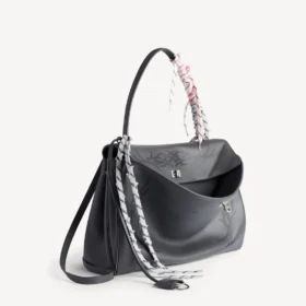 Men’s rodeo handbag large in grey
