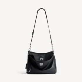 Men’s rodeo messenger bag small in black