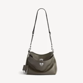 Men’s rodeo messenger bag small in khaki