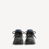 Men’s runner gradient mesh sneaker in black/blue/grey