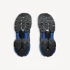 Men’s runner gradient mesh sneaker in black/blue/grey