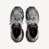 Men’s runner gradient sneaker in grey/red/black Men’s runner gradient sneaker in grey/red/black
