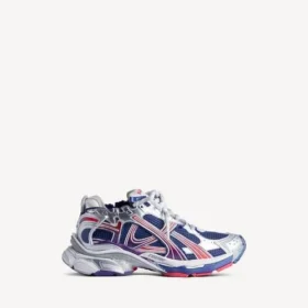 Men’s runner gradient sneaker in navy/red/grey
