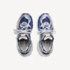 Men’s runner gradient sneaker in navy/red/grey