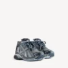 Men’s runner sneaker in grey/navy/light blue Men’s runner sneaker in grey/navy/light blue