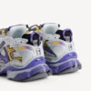 Men’s runner sneaker in purple/orange/grey Men’s runner sneaker in purple/orange/grey