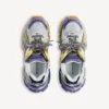 Men’s runner sneaker in purple/orange/grey Men’s runner sneaker in purple/orange/grey