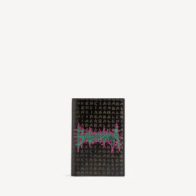 Men’s select passport holder in black