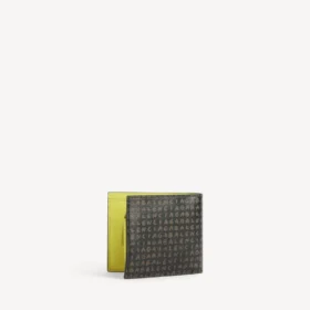Men’s select square folded coin wallet in black