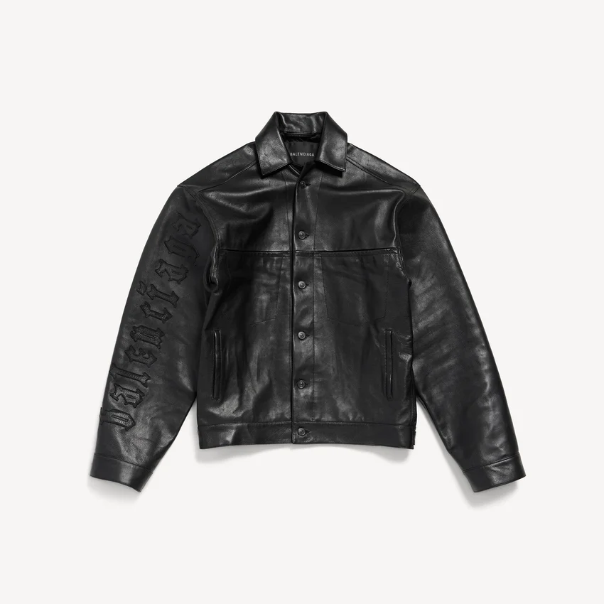 Men’s shirt jacket in black Men’s shirt jacket in black
