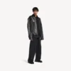 Men’s shirt jacket in black Men’s shirt jacket in black