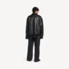 Men’s shirt jacket in black Men’s shirt jacket in black