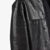 Men’s shirt jacket in black Men’s shirt jacket in black