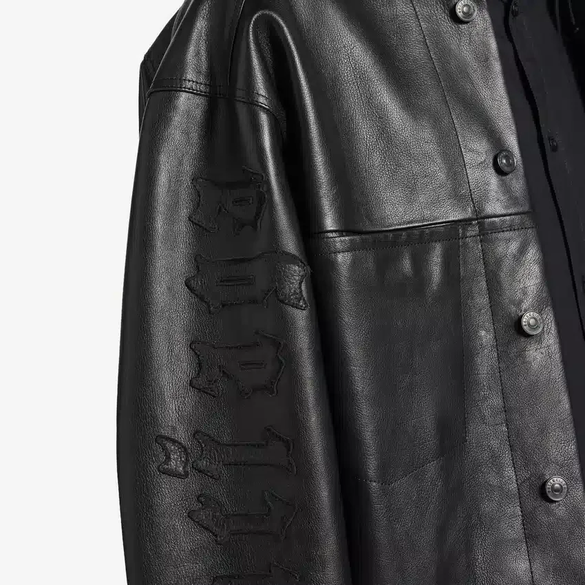Men’s shirt jacket in black Men’s shirt jacket in black