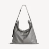 Men’s shopper dust bag crossbody pouch large in grey Men’s shopper dust bag crossbody pouch large in grey
