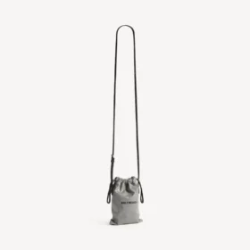 Men’s shopper phone holder in balenciaga grey