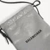 Men’s shopper phone holder in balenciaga grey Men’s shopper phone holder in balenciaga grey