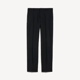 Men’s skinny tailored pants in black