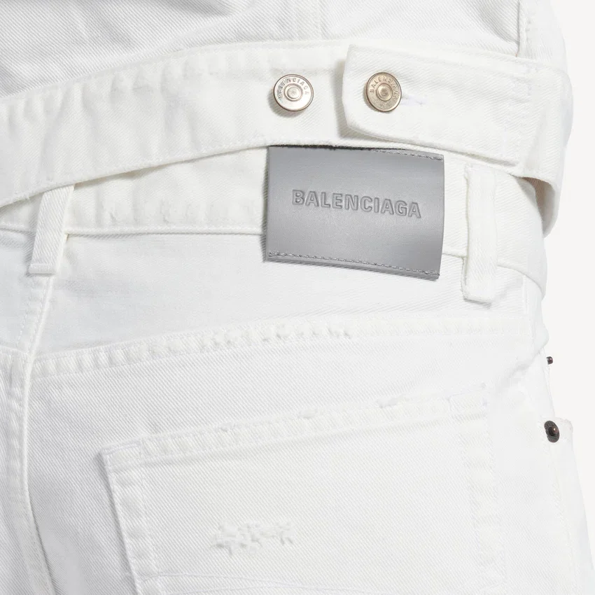 Men’s slim fit jeans in white Men’s slim fit jeans in white