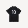 Men’s soccer oversized t-shirt in black Men’s soccer oversized t-shirt in black