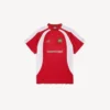 Men’s soccer oversized t-shirt in red Men’s soccer oversized t-shirt in red