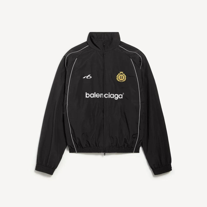 Men’s soccer tracksuit jacket in black Men’s soccer tracksuit jacket in black