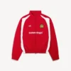 Men’s soccer tracksuit jacket in lipstick red Men’s soccer tracksuit jacket in lipstick red
