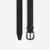 Men’s suit belt in black Men’s suit belt in black