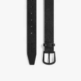 Men’s suit belt in black