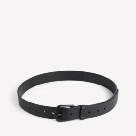 Men’s suit belt in black
