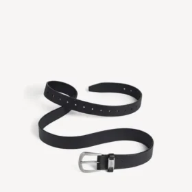 Men’s suit belt in black