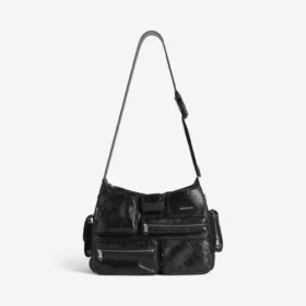 Men’s superbusy messenger bag in black Men’s superbusy messenger bag in black