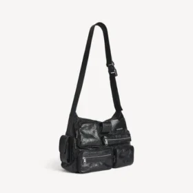Men’s superbusy messenger bag in black Men’s superbusy messenger bag in black