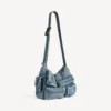 Men’s superbusy messenger bag in vintage blue Men’s superbusy messenger bag in vintage blue