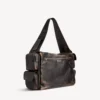 Men’s superbusy sling bag large in brown