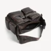 Men’s superbusy sling bag large in brown