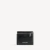 Men’s superbusy square folded wallet  in black