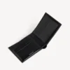 Men’s superbusy square folded wallet  in black