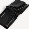 Men’s superbusy square folded wallet  in black