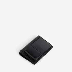 Men’s superbusy vertical bifold wallet in black