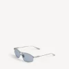 Men’s tag 3.0 d-frame sunglasses in silver Men’s tag 3.0 d-frame sunglasses in silver
