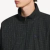 Men’s tailored tracksuit jacket in navy/dark green Men’s tailored tracksuit jacket in navy/dark green