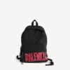 Men’s tape type backpack in black/red